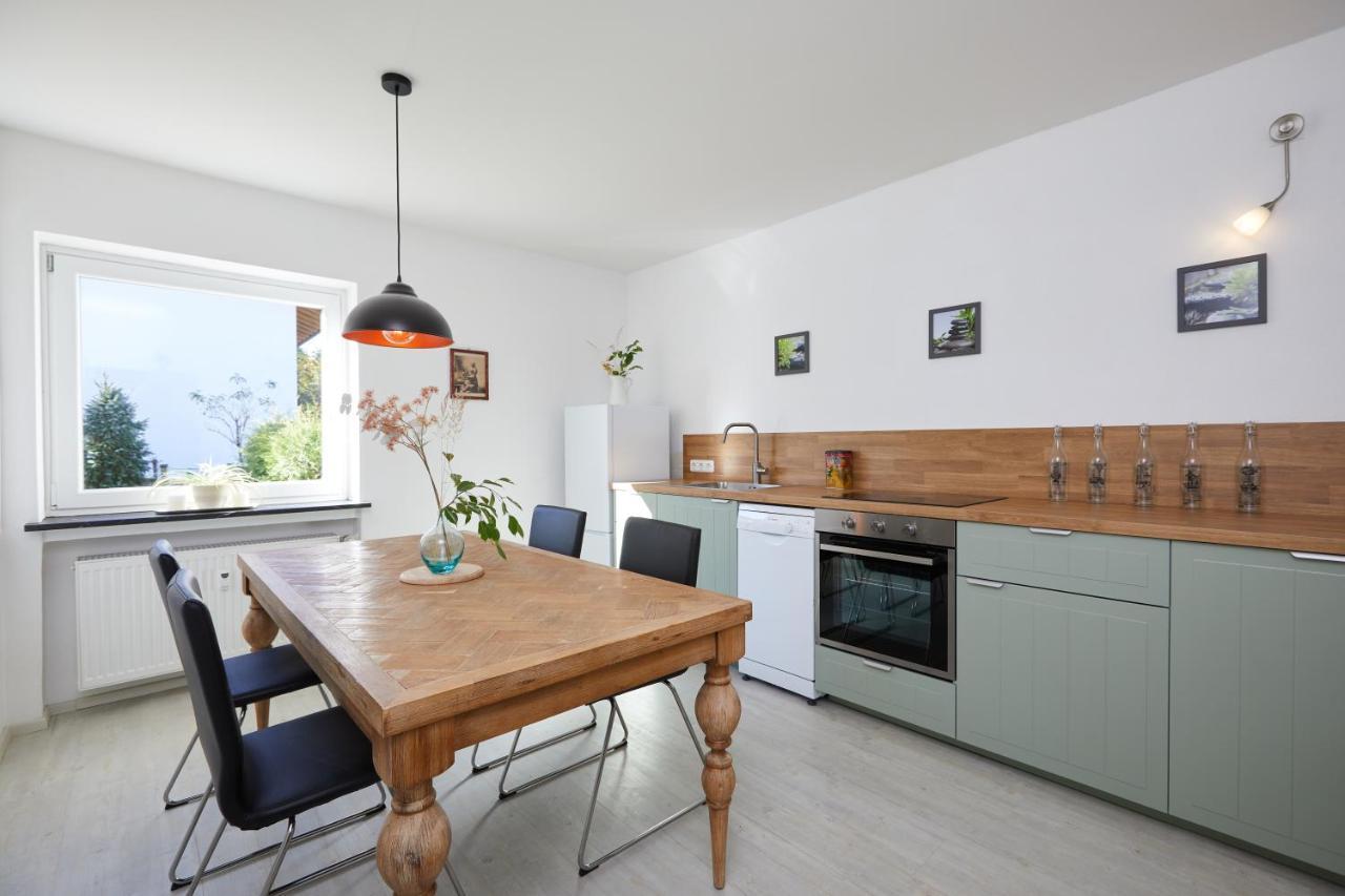 Ferienwohnung Zum Hirschgarten Krün Eksteriør bilde