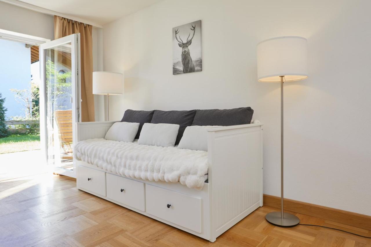 Ferienwohnung Zum Hirschgarten Krün Eksteriør bilde