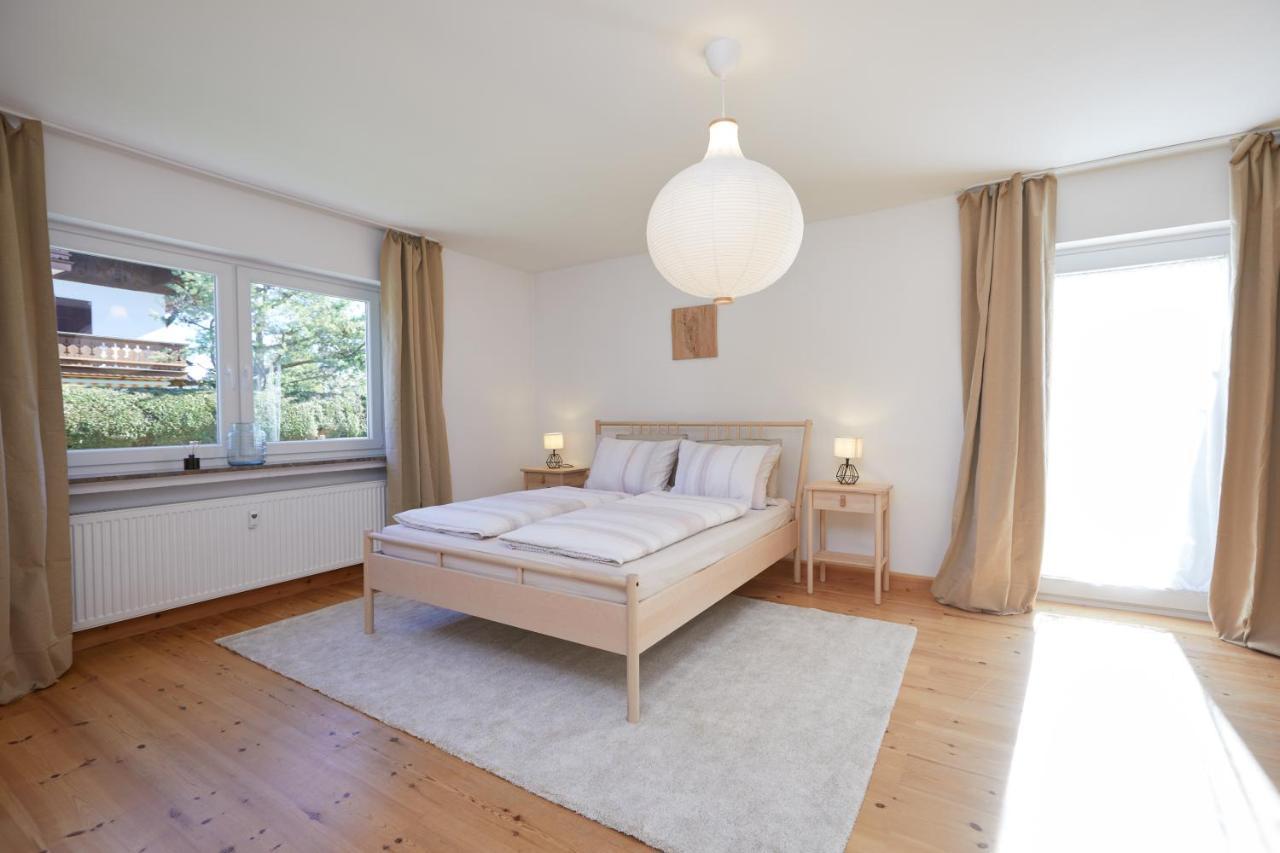 Ferienwohnung Zum Hirschgarten Krün Eksteriør bilde